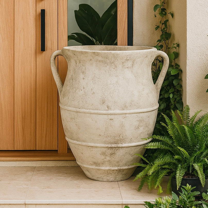 Leora Antique Brown Pot