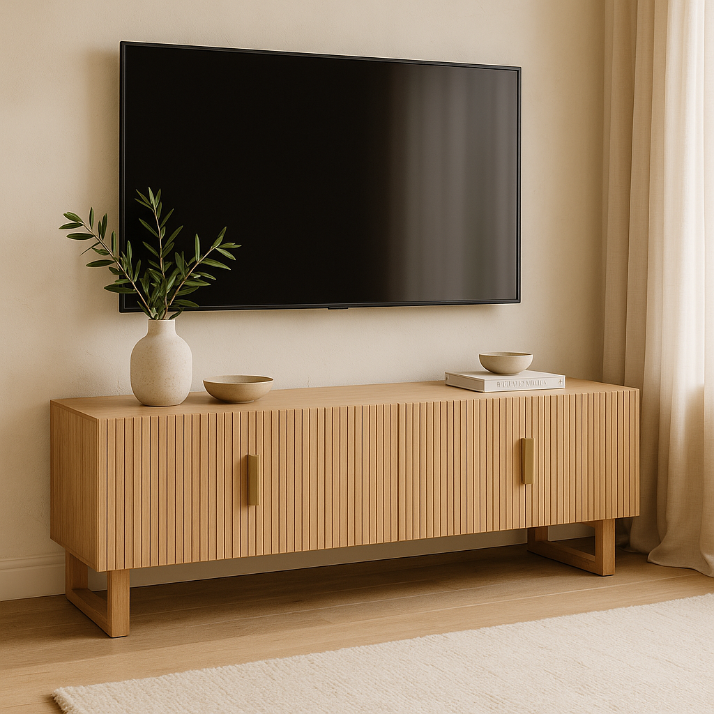 Burleigh Large Fluted Entertainment Unit