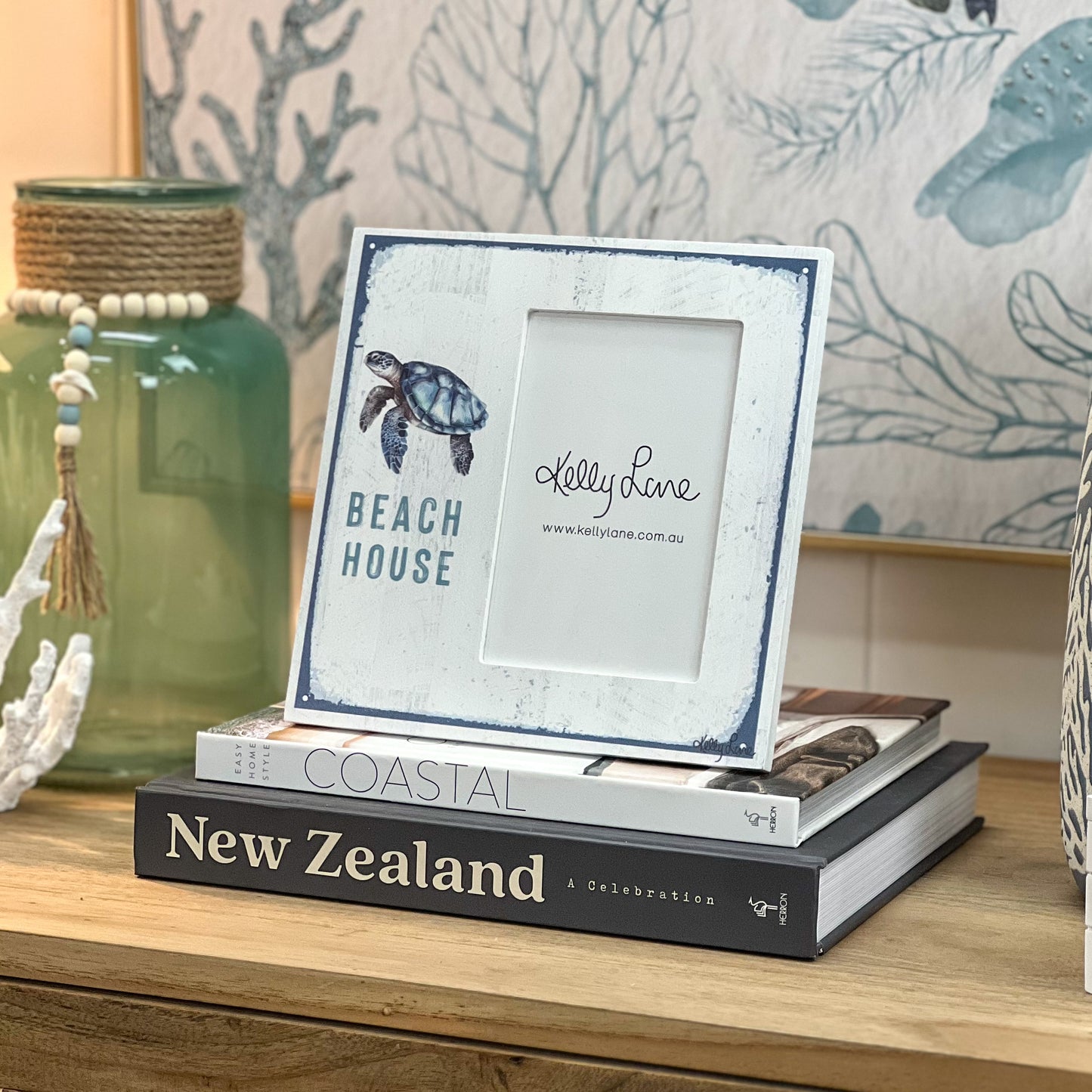 Beach House Turtle Frame