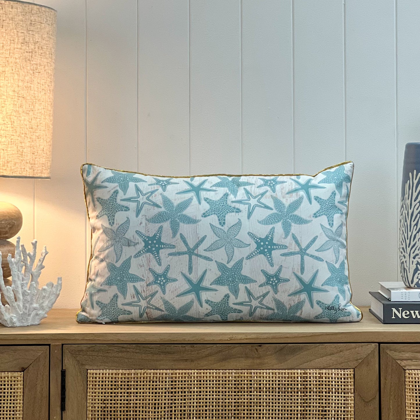 Skinny Turtle Cushion (Double Sided)