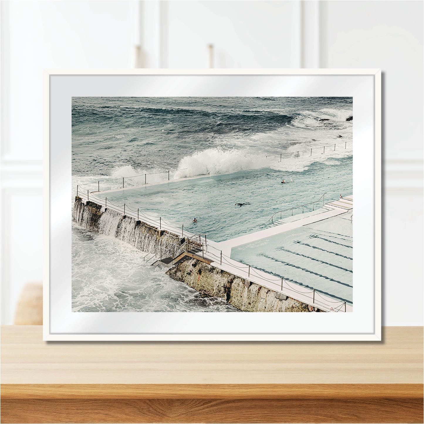 Beach Pools Framed Art