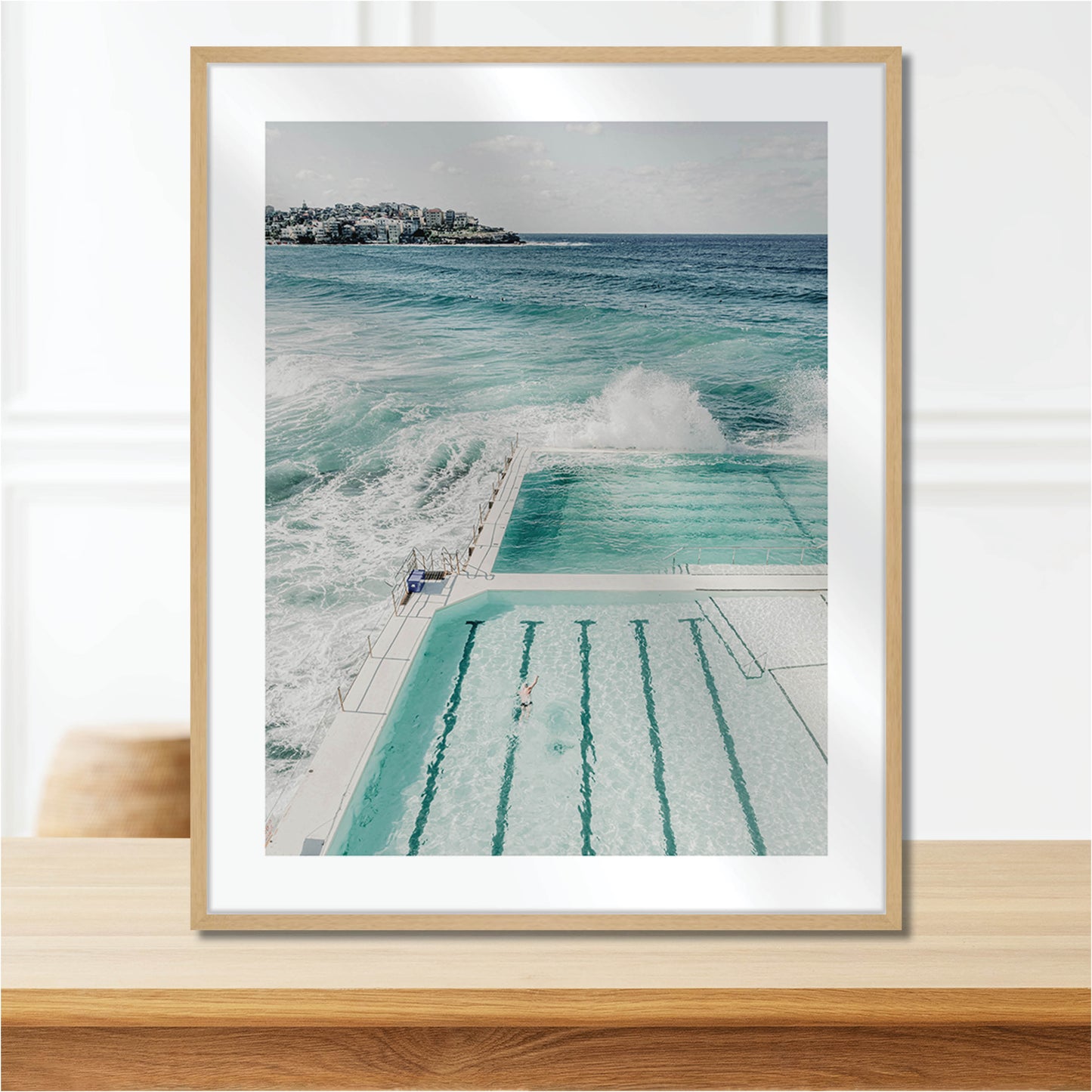 Bondi Pools Framed Art