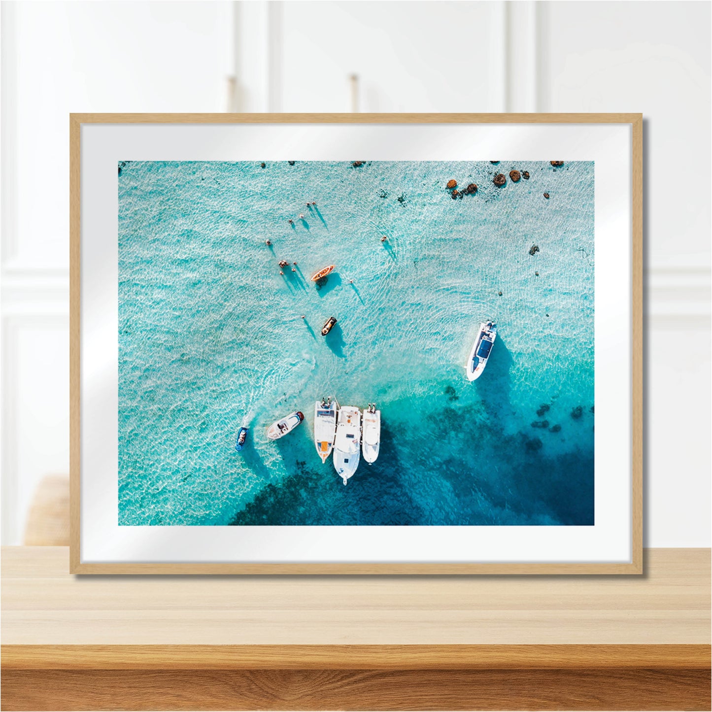 Summer Sails 02 Framed Art