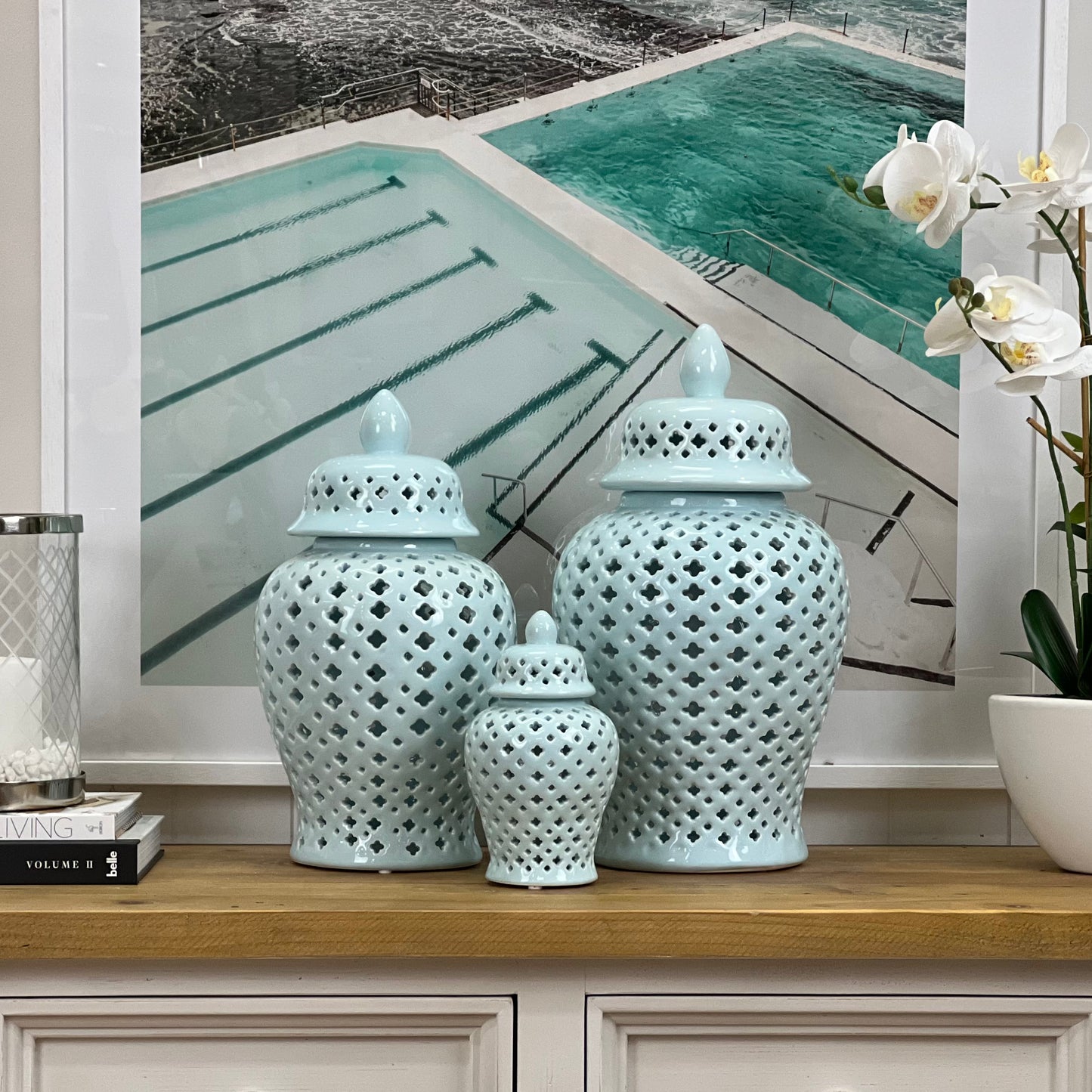 Duck Egg Minx Jars