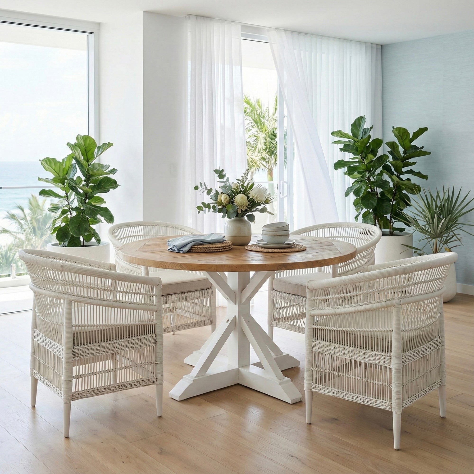 Beach House 1300 Round Dining Table