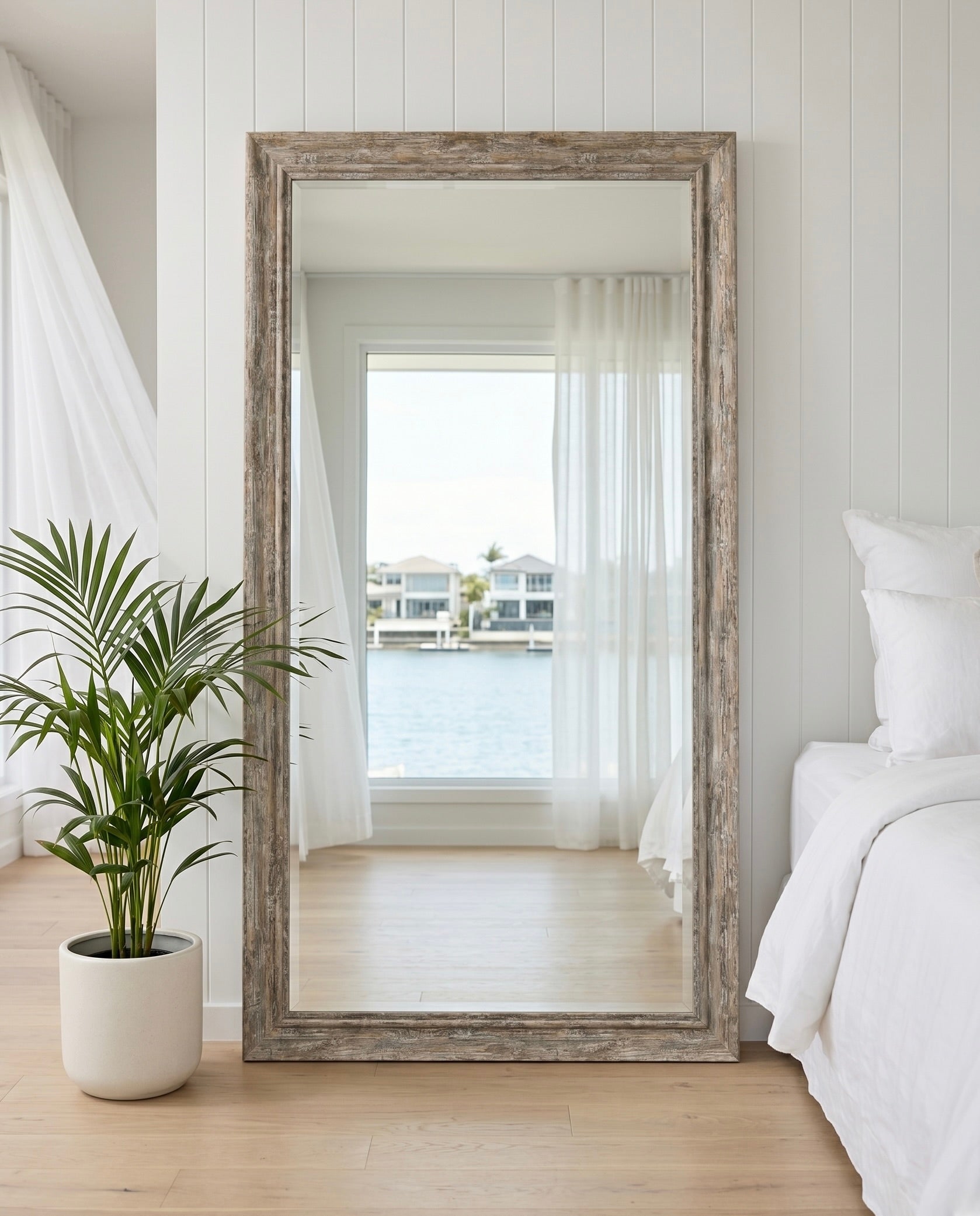 Large Driftwood Mirror