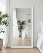Large White Mirror