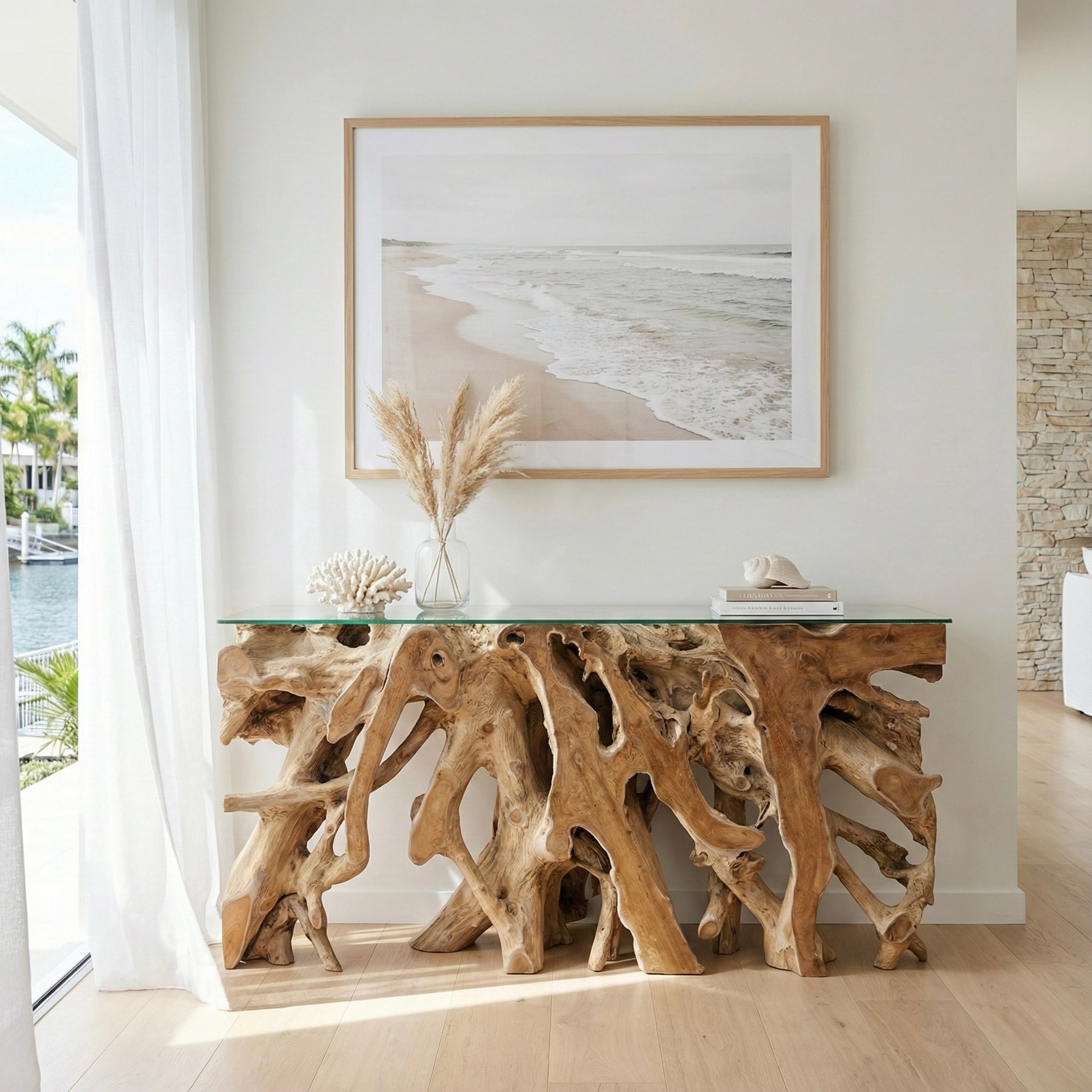 Teak Root 1800 Console