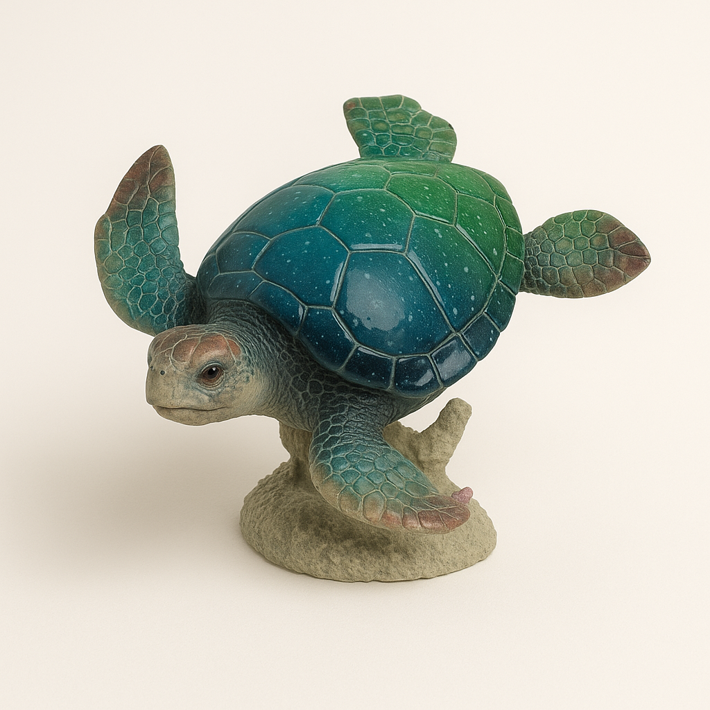 Small Turtle on Coral