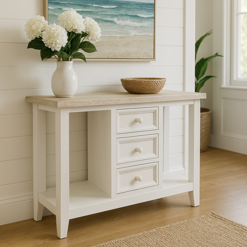 Noosa 3 Drawer Console