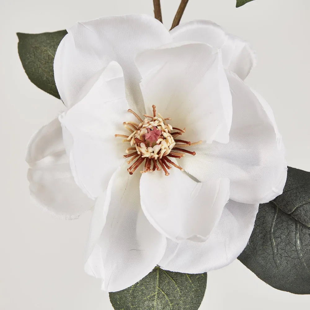 White Magnolia Spray (84cm)