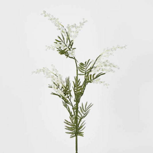 White Mimosa Stem (85cm)