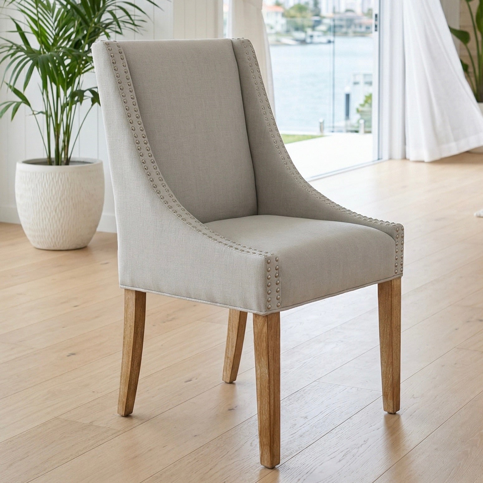Neutral Royal Dining Chair