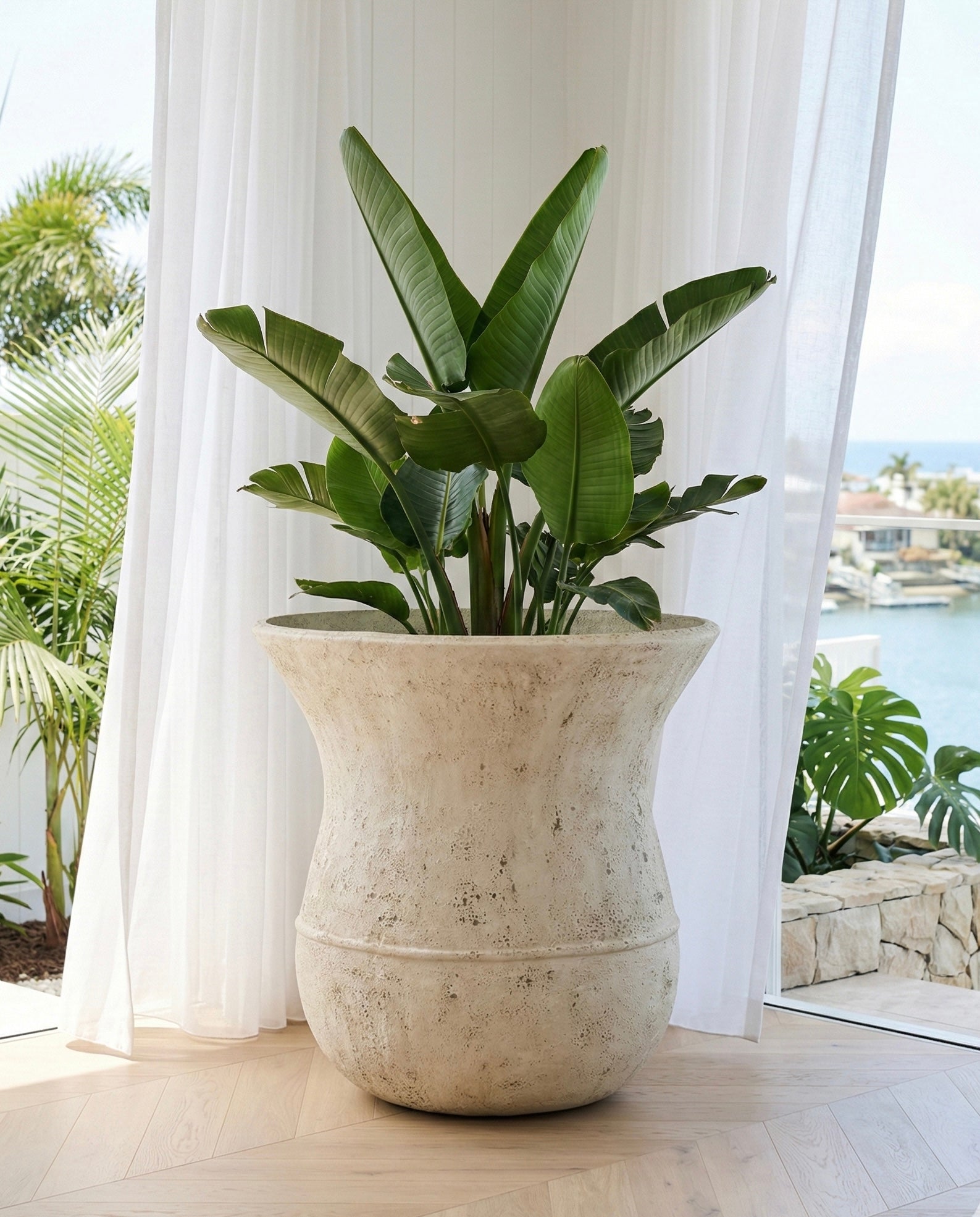 Melora Antique Brown Pot