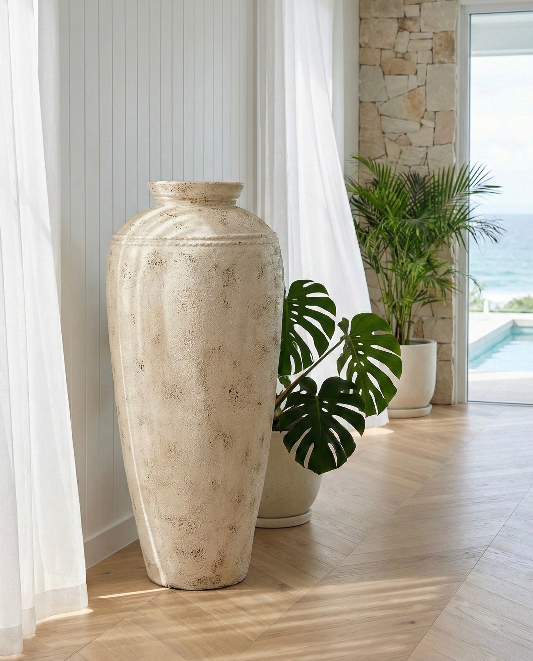 Milia Antique Brown Pot