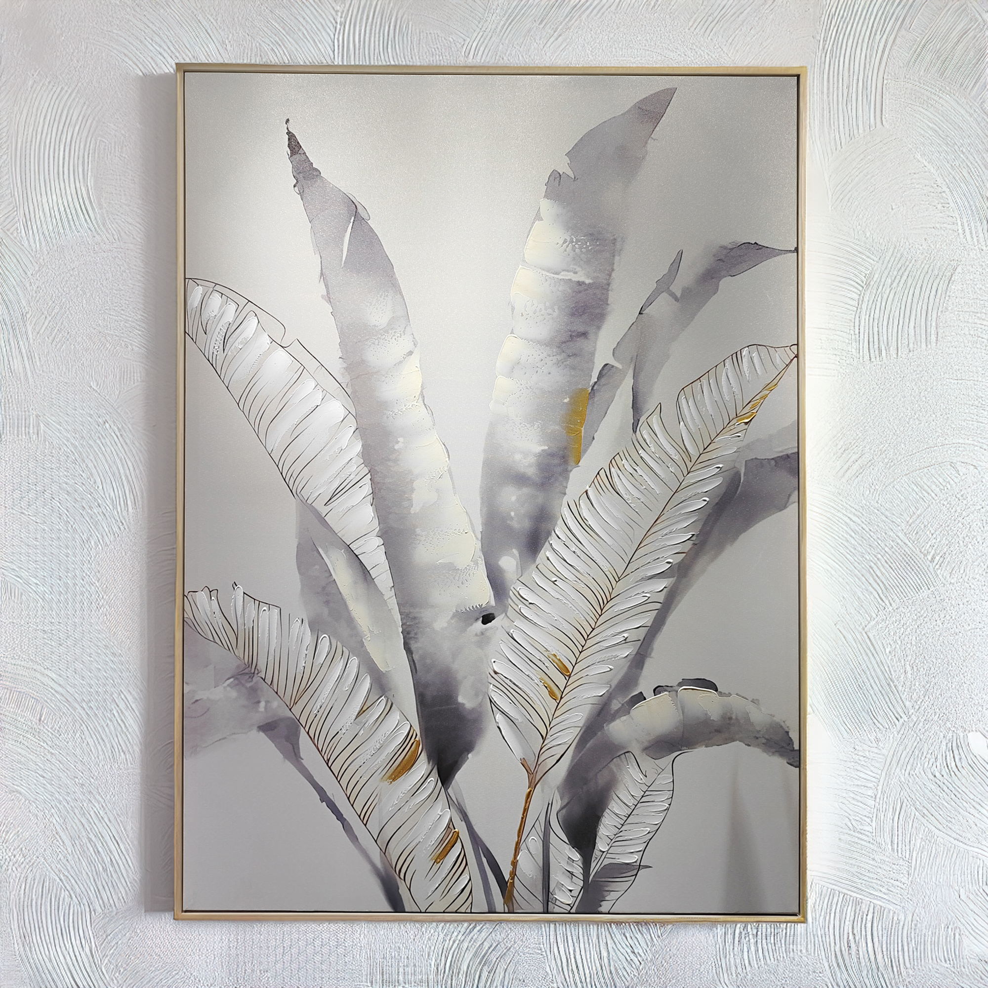 Banana Leaf Two Canvas Art