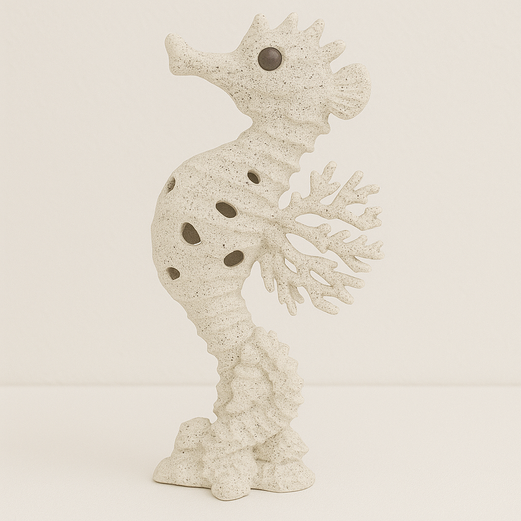 Beige Coral Seahorse