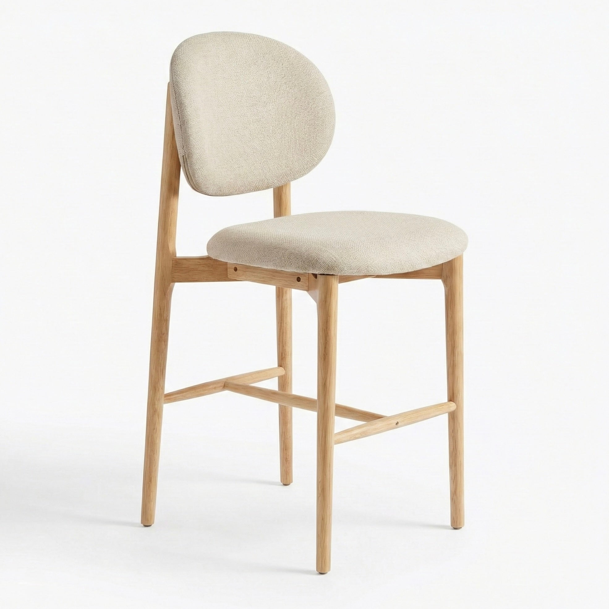 Beige Isla Breakfast Stool