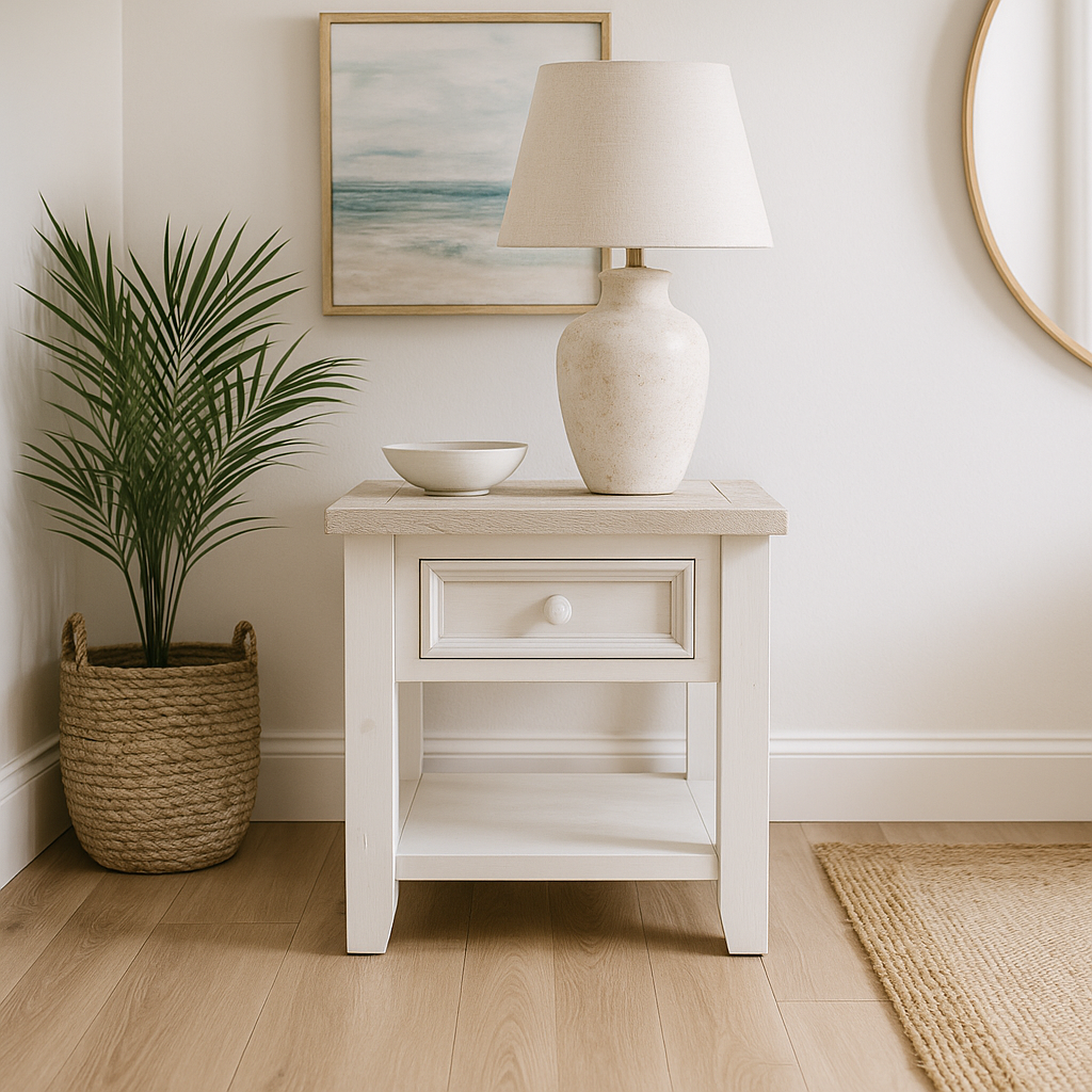 Noosa 1 Drawer Lamp Table