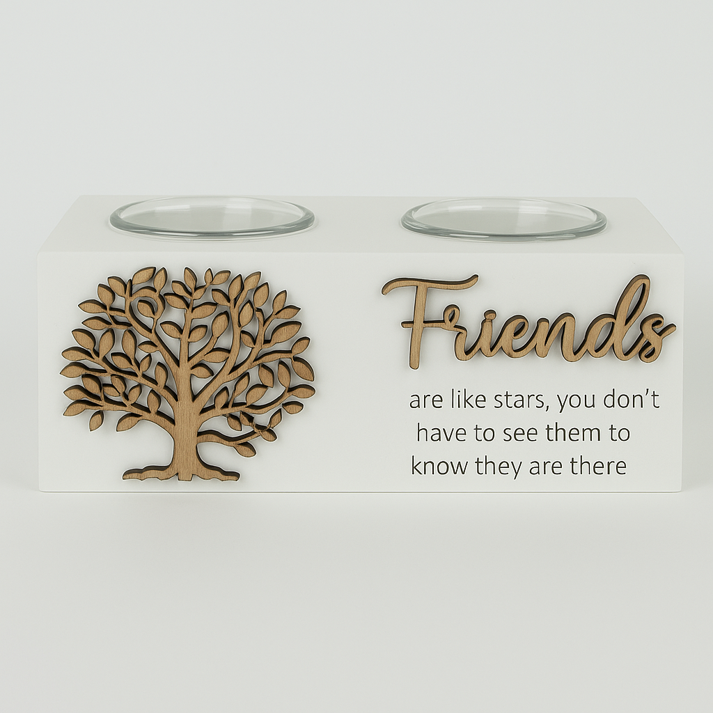 Double Family Candle Holder