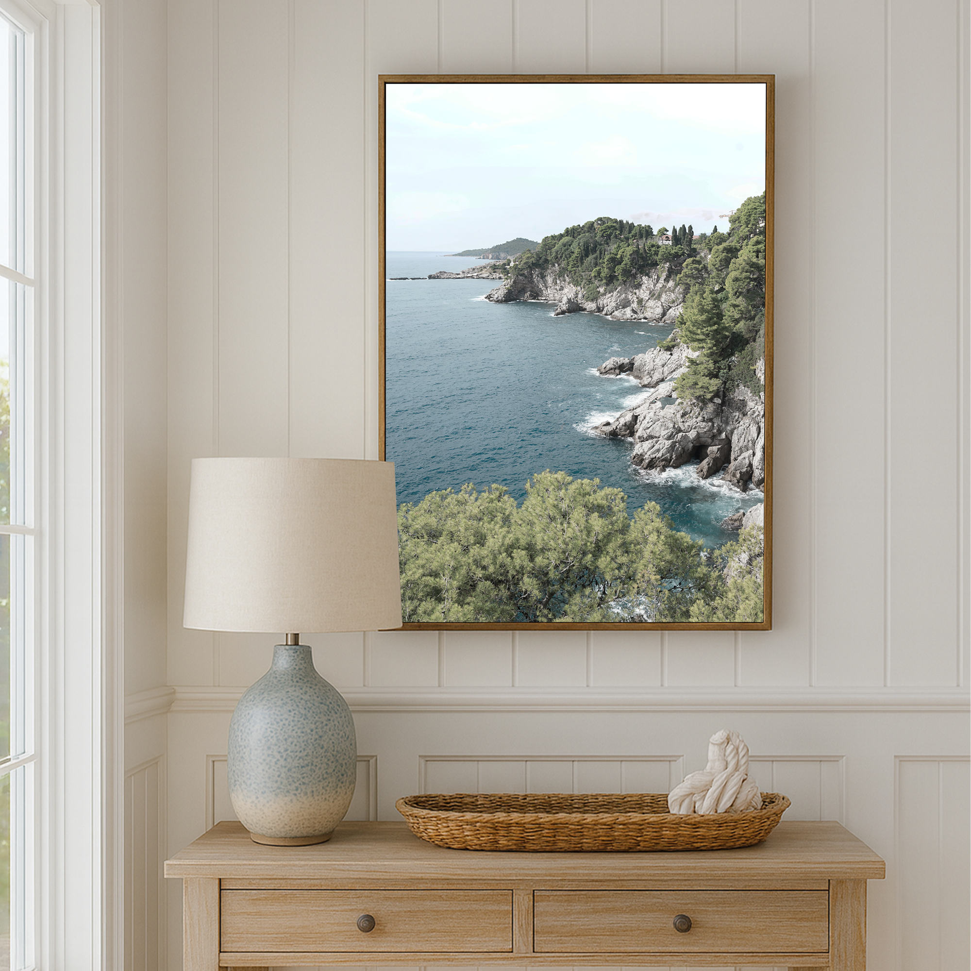 Adriatic Coast Canvas