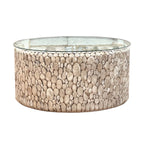 Coral Round Coffee Table
