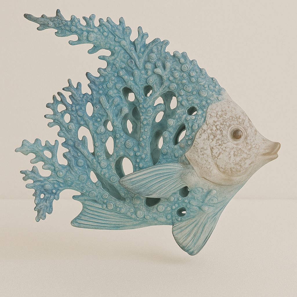 Coral Texture Small Fish