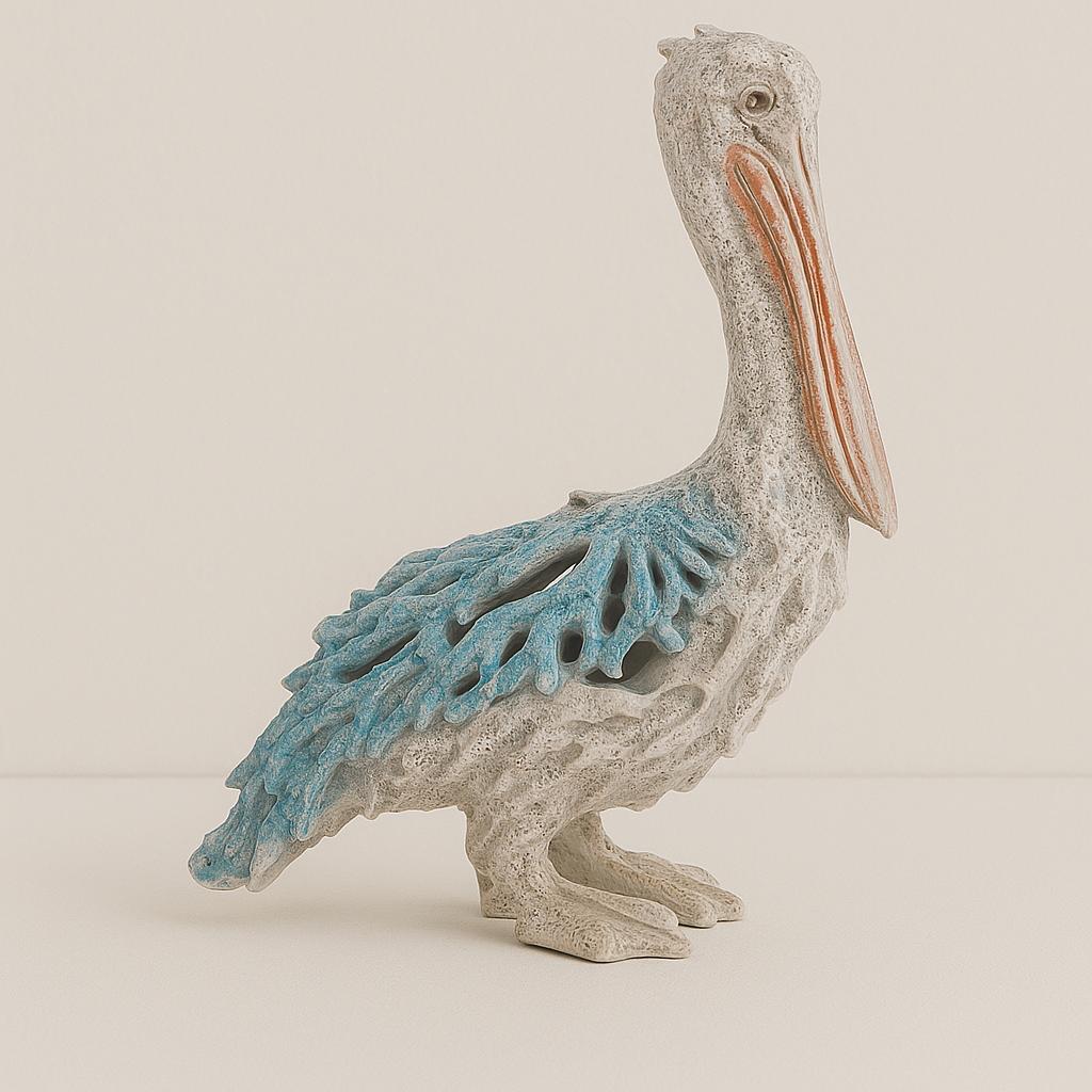Coral Texture Pelican