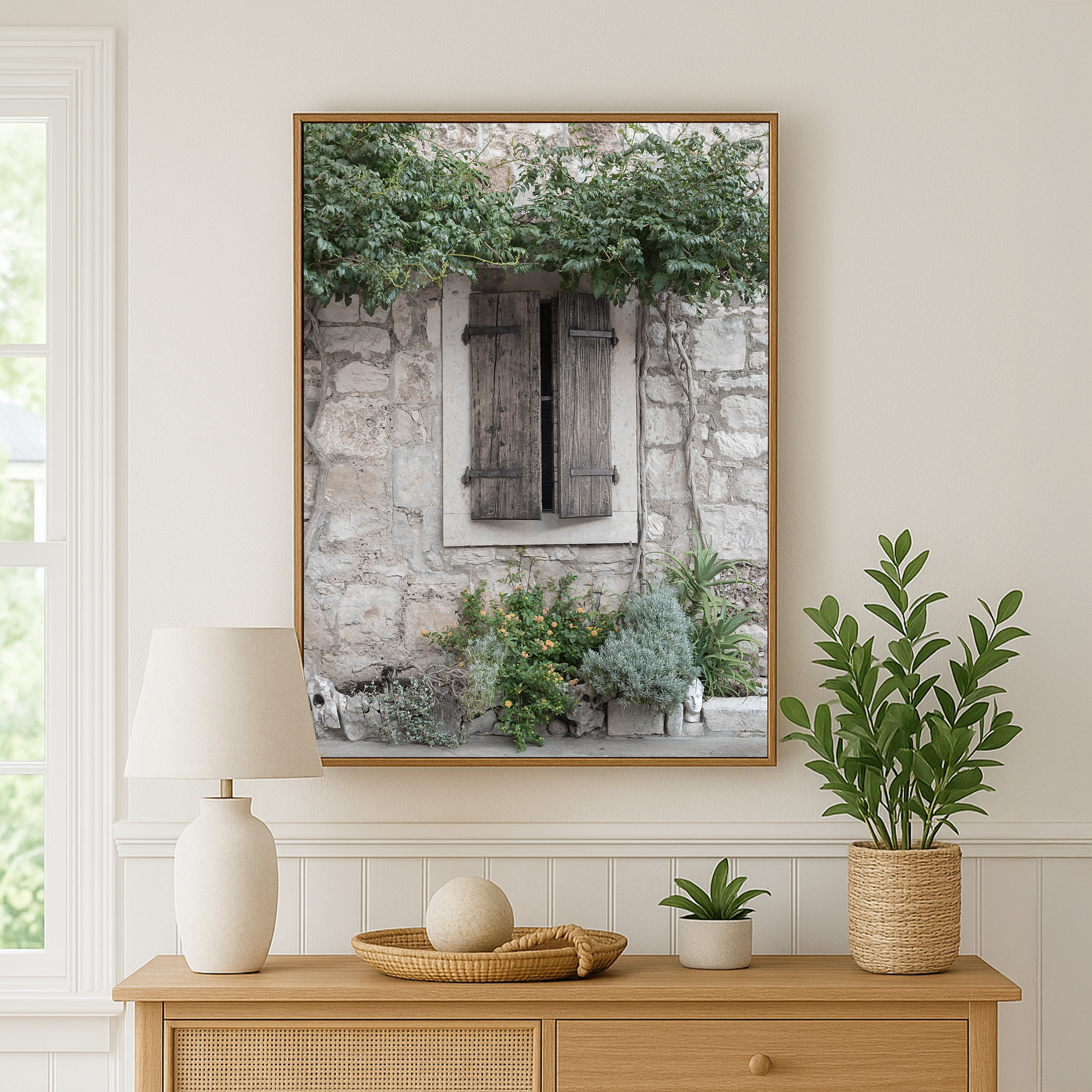 Dalmatian Shutter Canvas