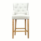 Neutral Wingback Breakfast Stool