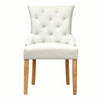 Neutral Wingback Chair