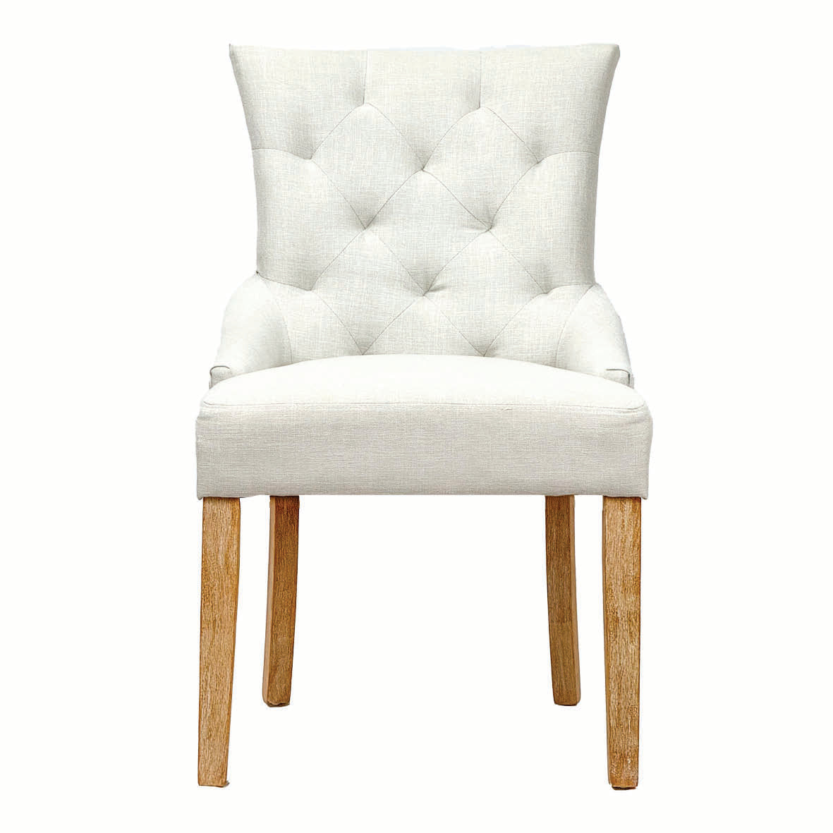 Neutral Wingback Chair