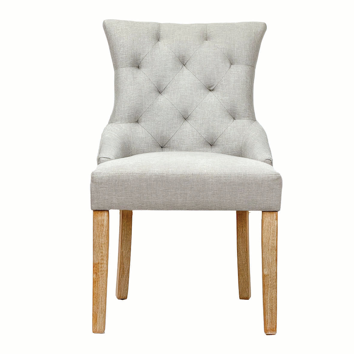 Grey Wingback Chair