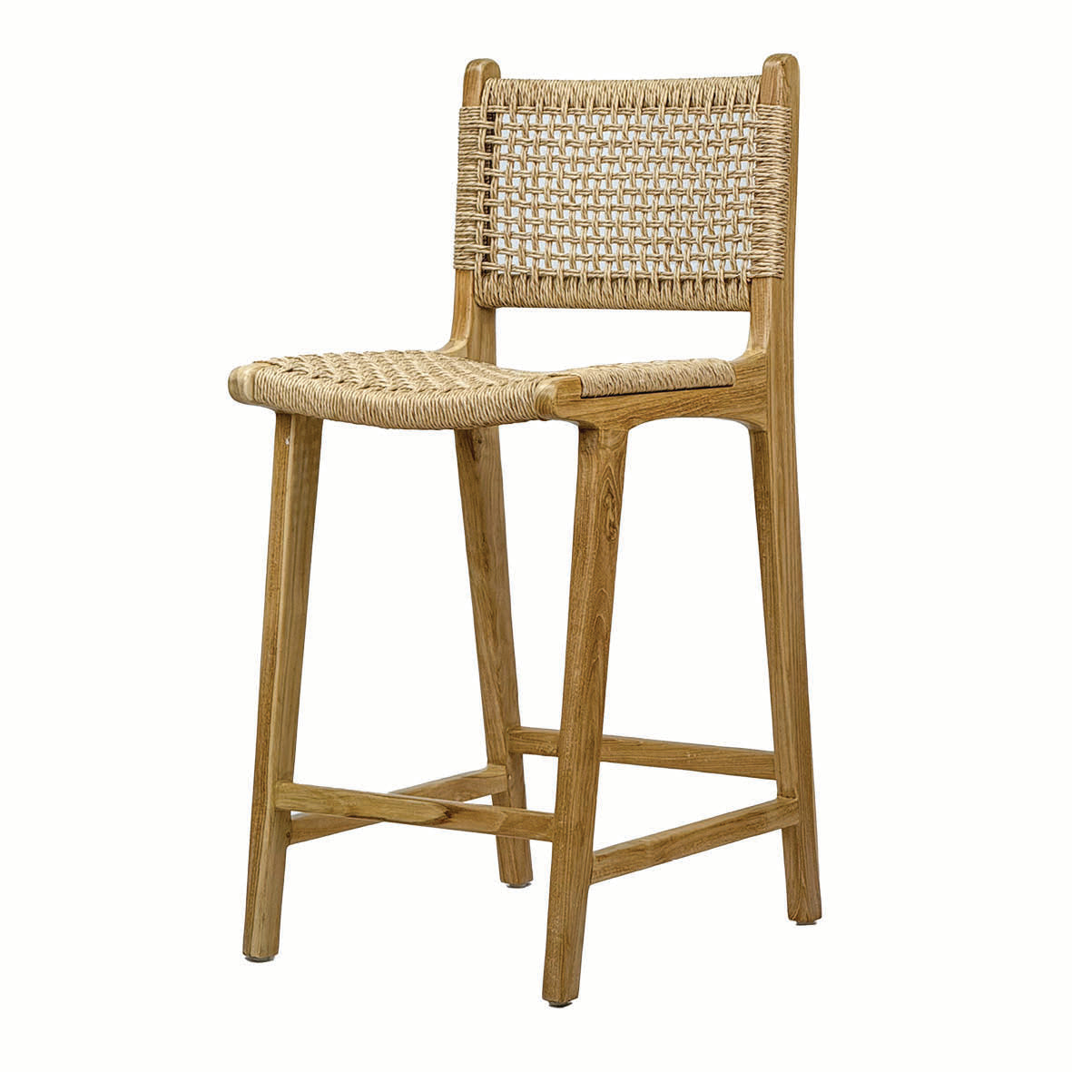 Miami Rattan Weave Stool