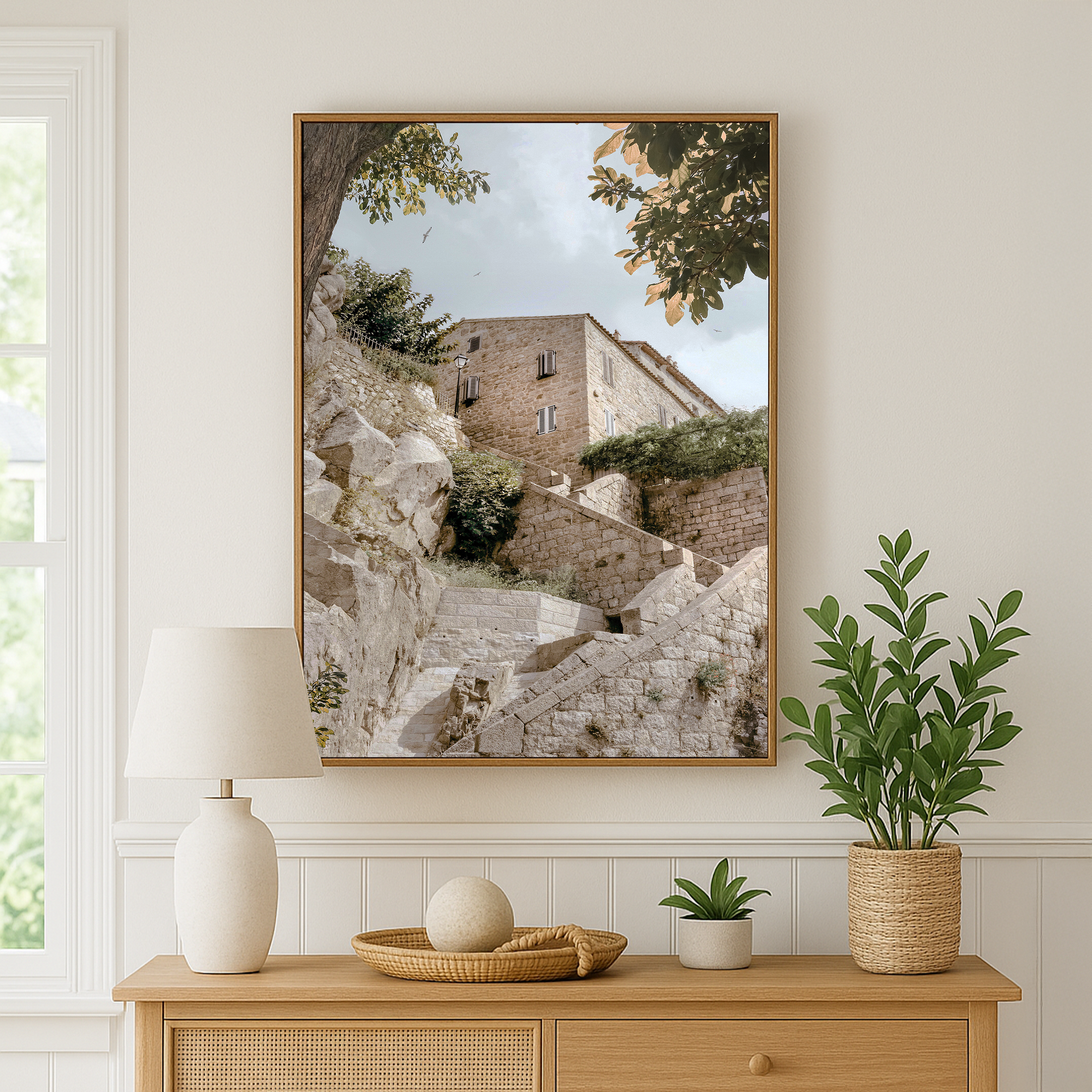 Dubrovnik Walls Canvas