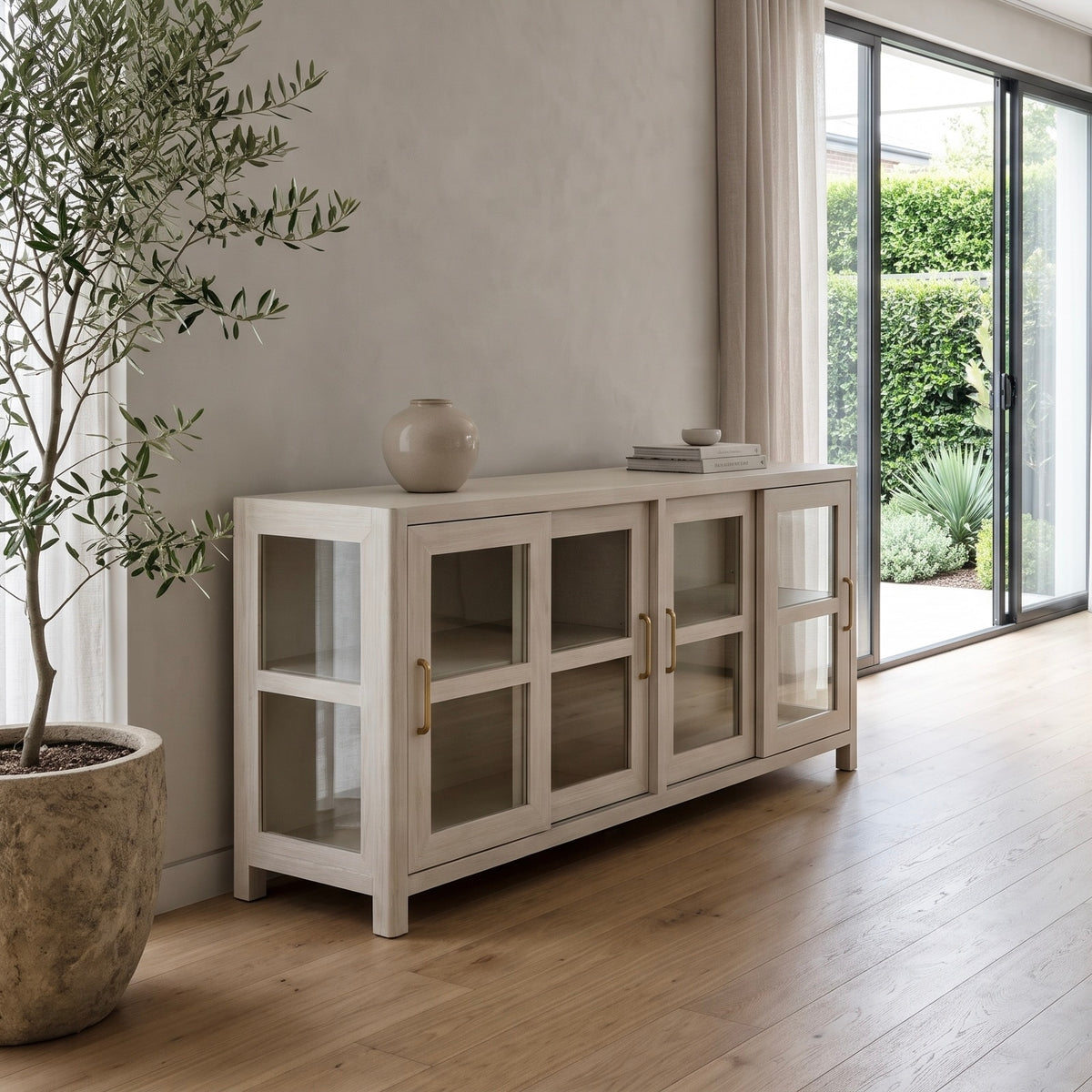 Ephraim Glass Door Buffet