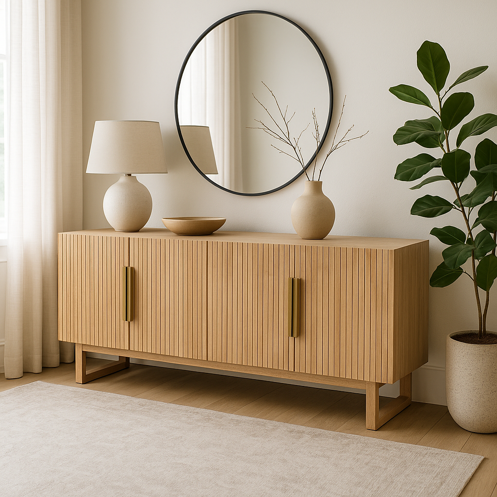Burleigh Large Fluted Buffet