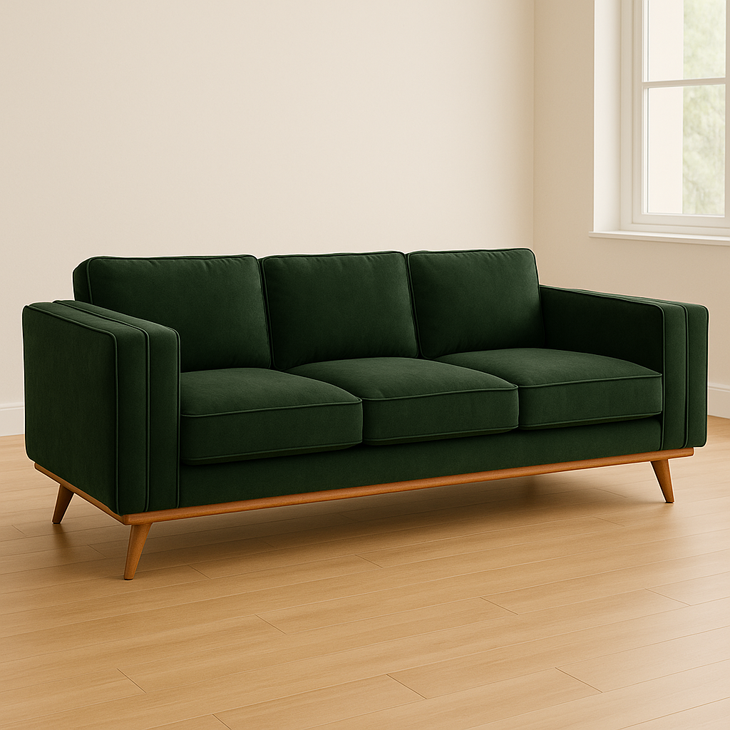 Easton 3 Seater Forest