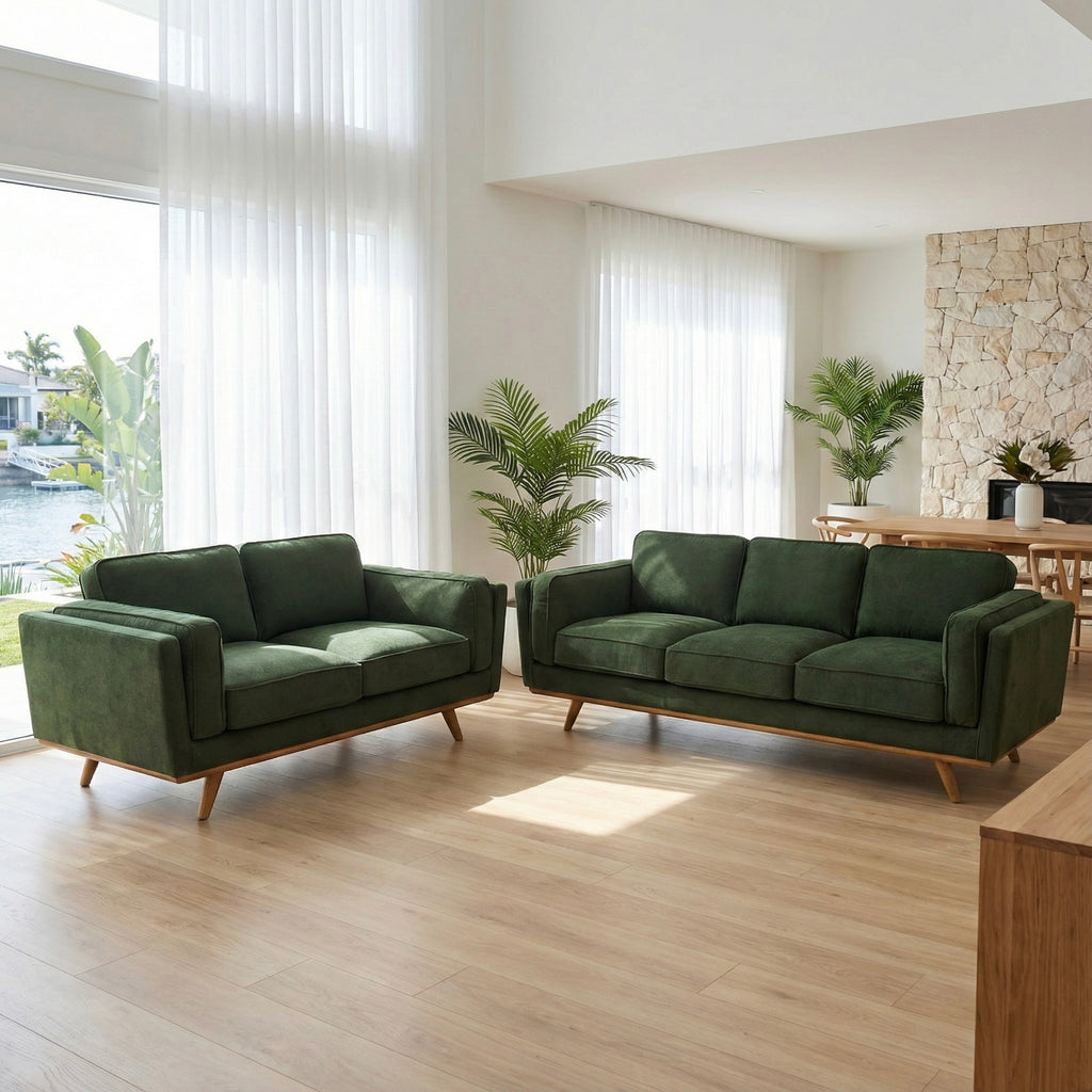 Easton 3 Seater Forest