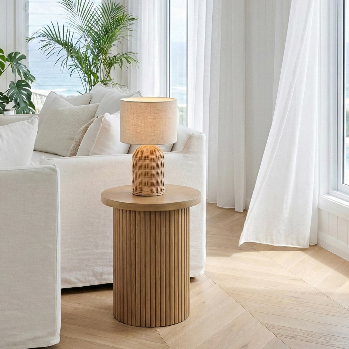 Burleigh Round Lamp Table