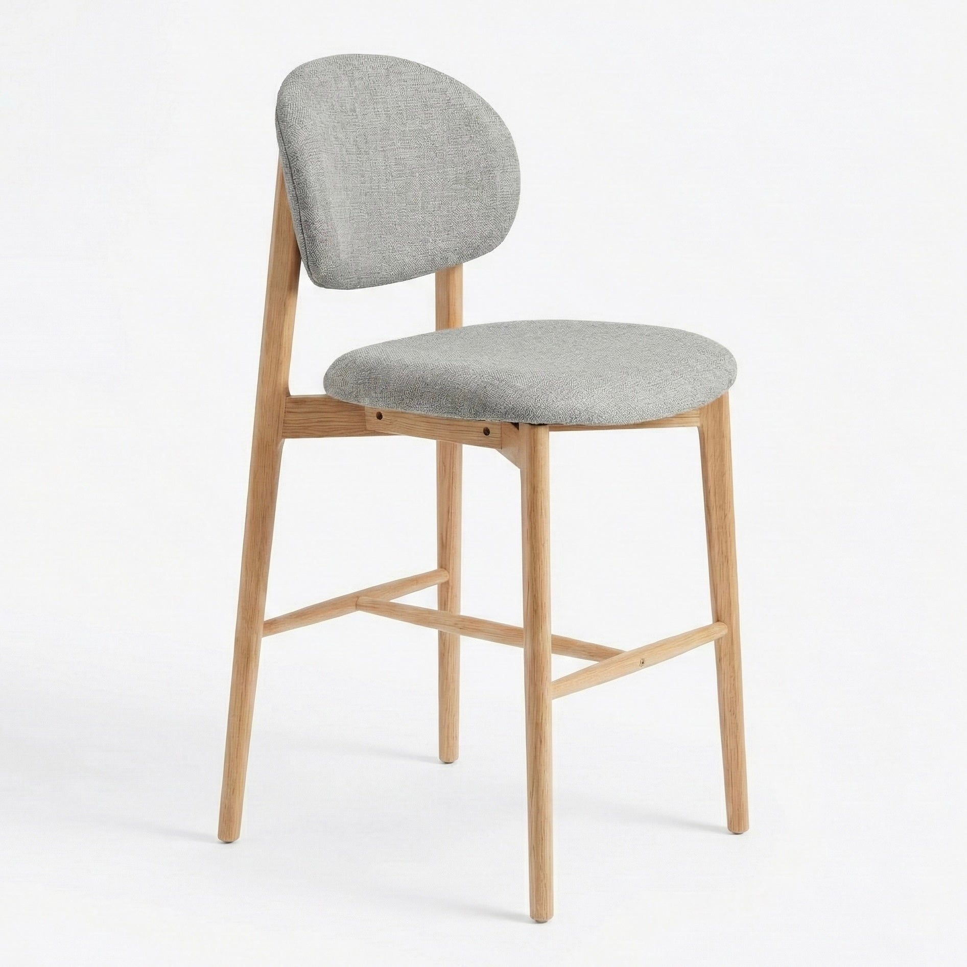 Grey Isla Breakfast Stool