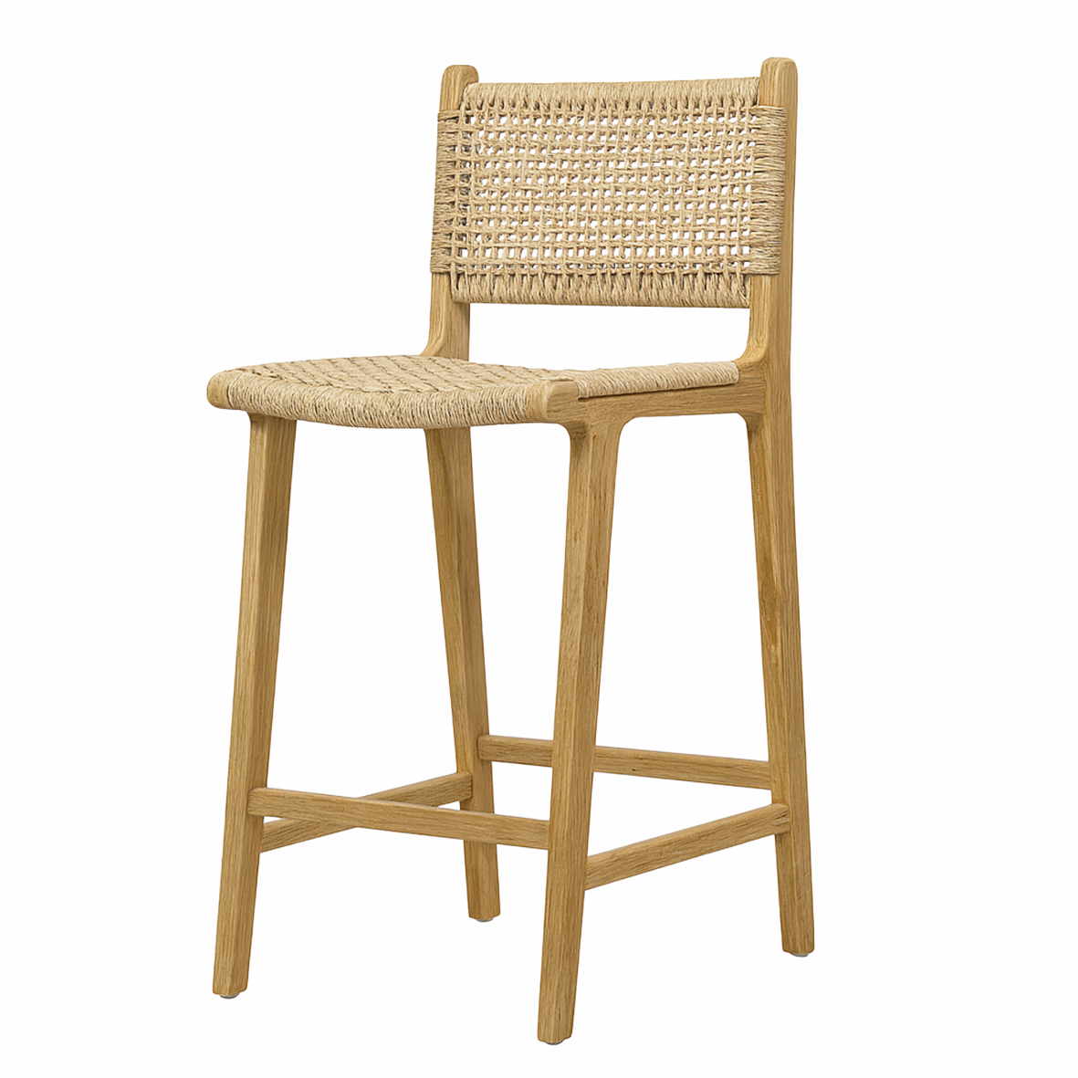 Miami Rattan Weave Stool
