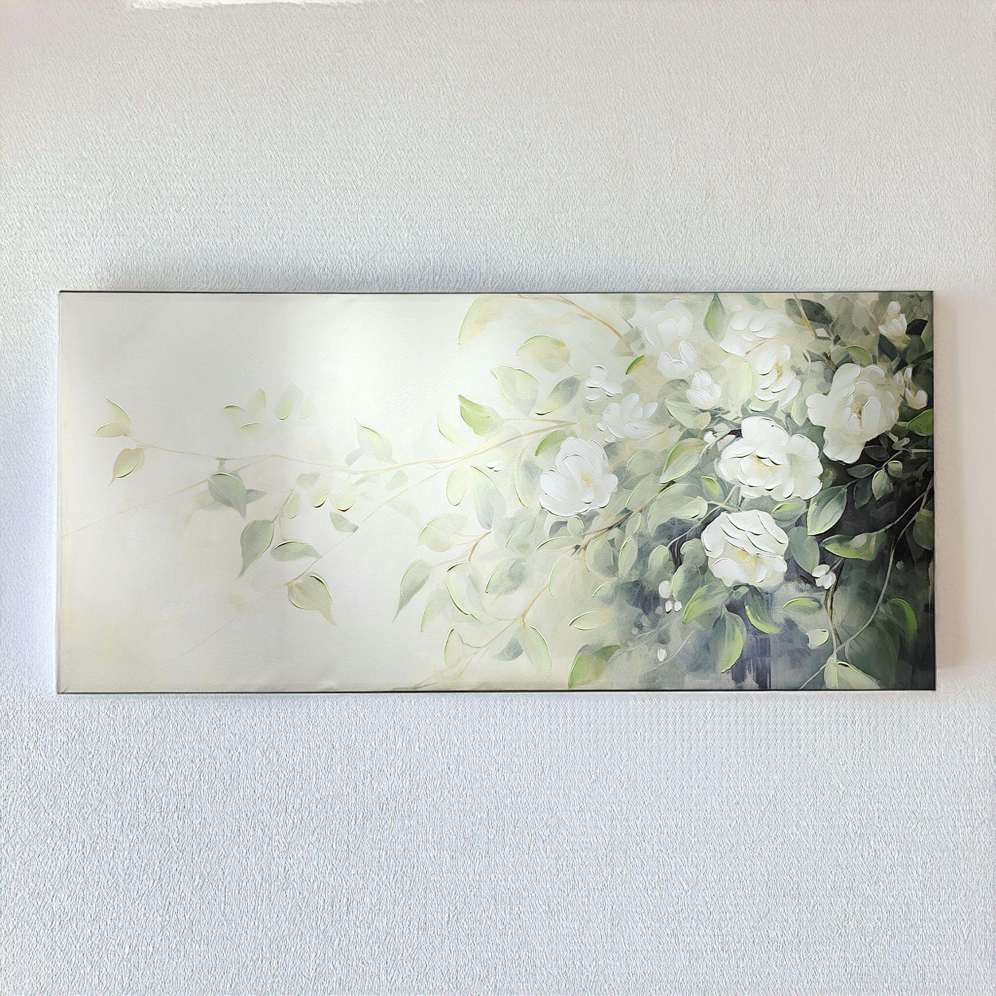 Moon Flower Canvas Art