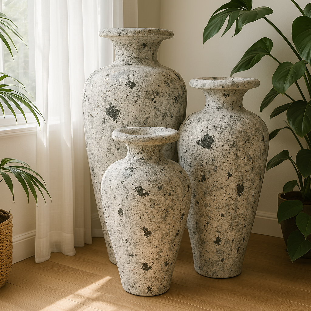 Naples Pot (Volcanic White)