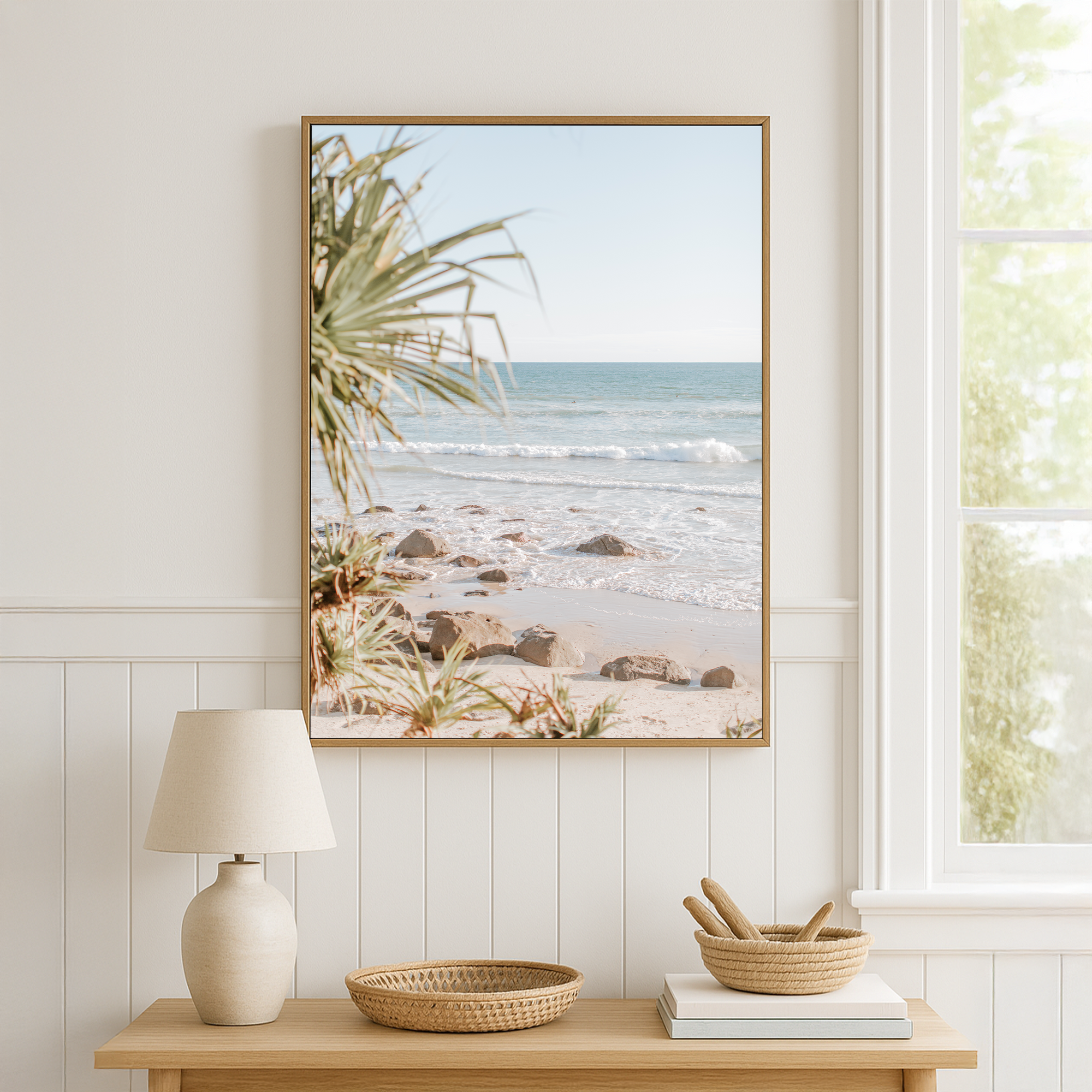 Rock & Pandanus Canvas