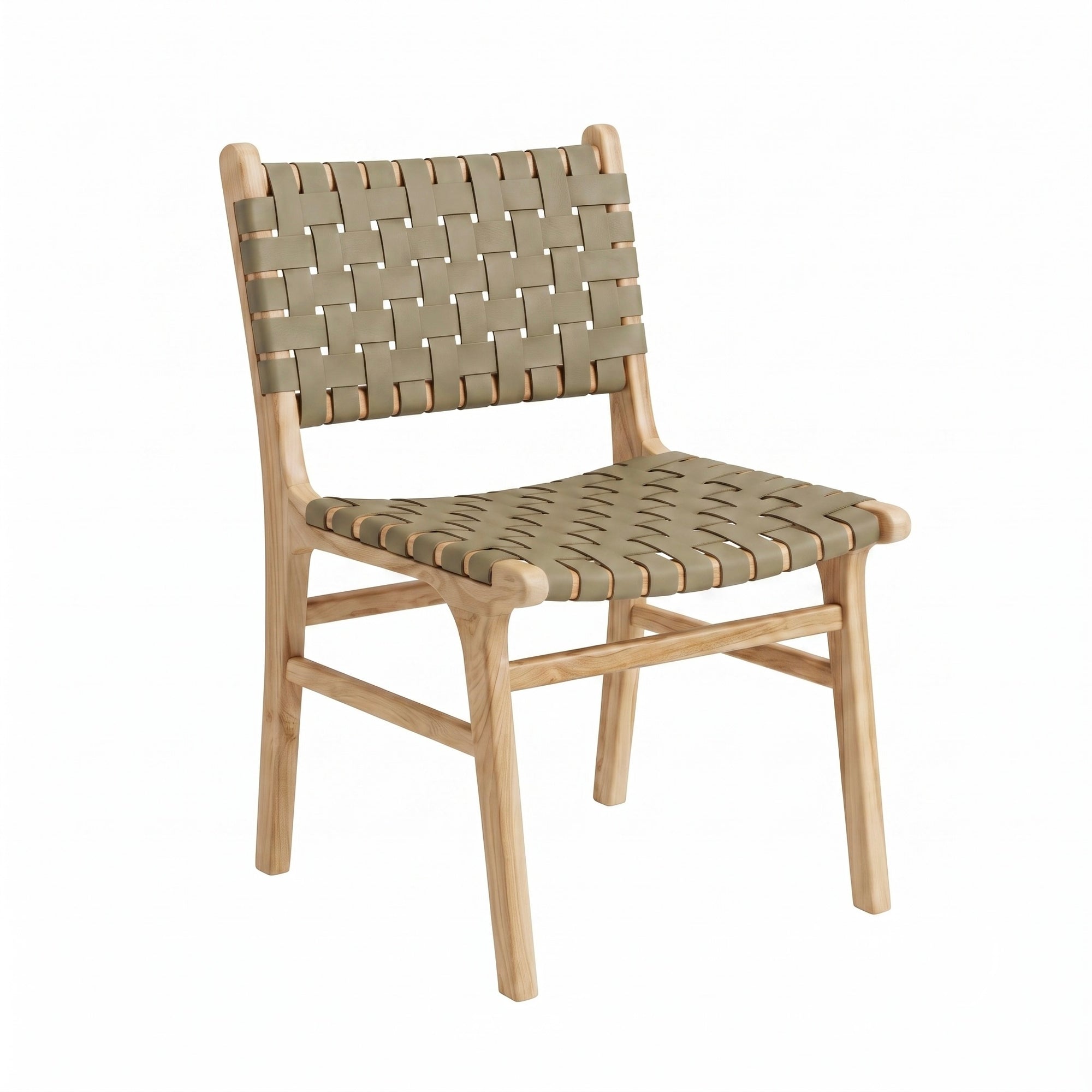 Miami Green Leather Chair