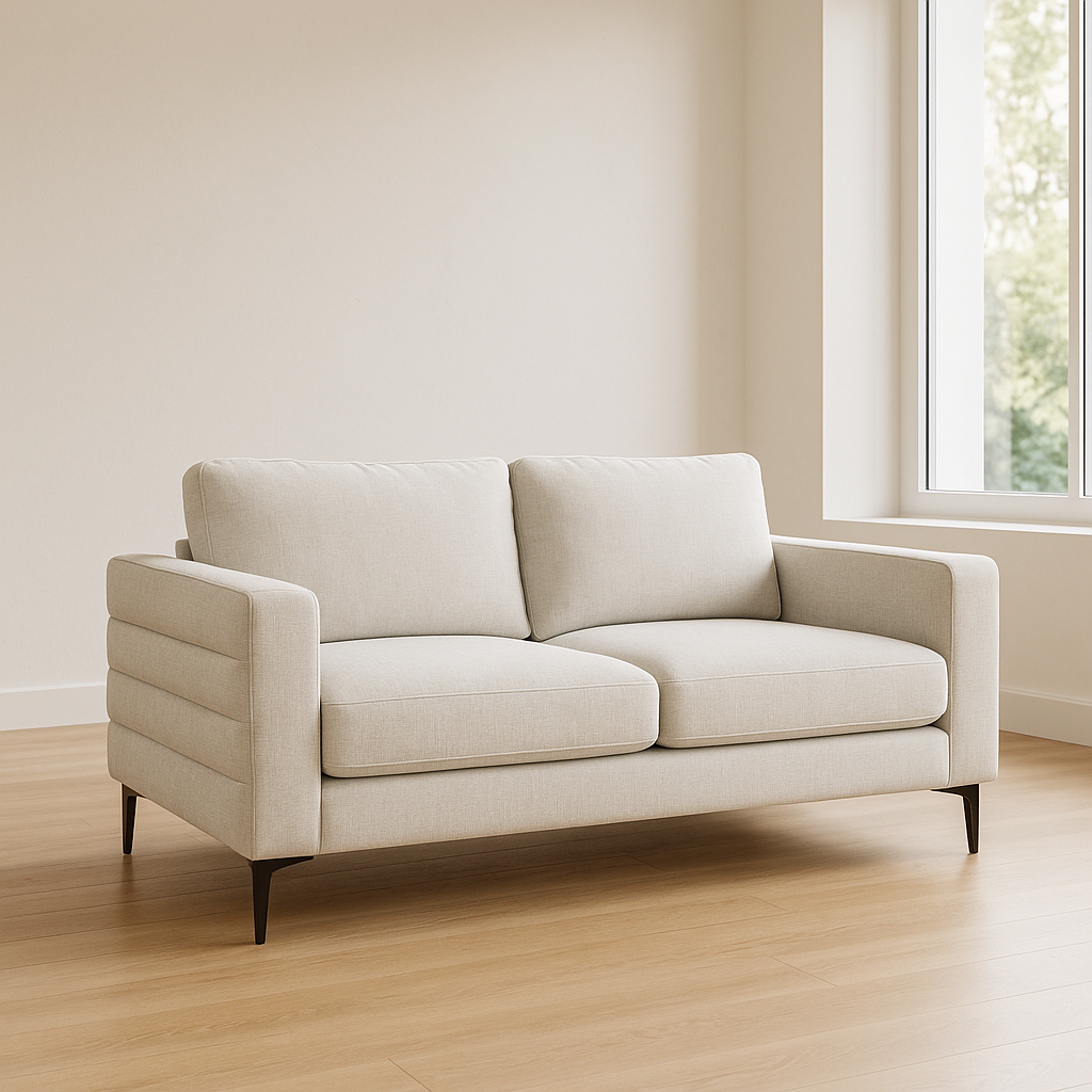 Luka Beige 2 Seater