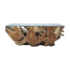 Teak Root Rectangle Coffee Table
