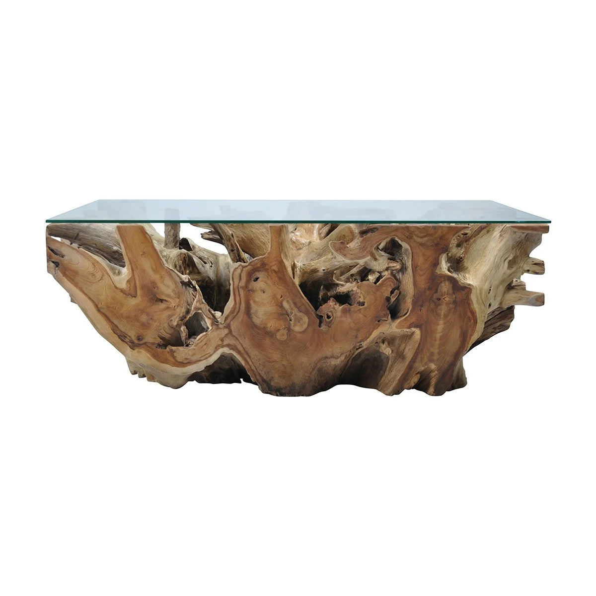 Teak Root Rectangle Coffee Table