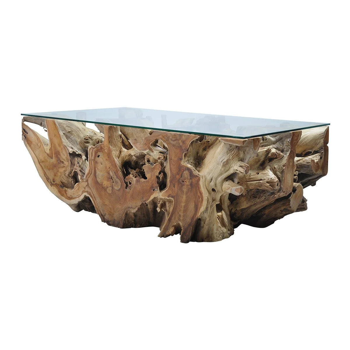 Teak Root Rectangle Coffee Table